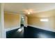 Bedroom with ceiling fan and access to another room at 21877 Lowcountry Hwy, Ruffin, SC 29475