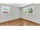 Bedroom featuring hardwood floors and natural light from the windows at 245 Clarine Dr, Goose Creek, SC 29445