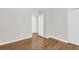 Bright bedroom features hardwood floors and an entrance at 245 Clarine Dr, Goose Creek, SC 29445