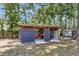 An outdoor shed on a property, offering space for storage and other outdoor needs at 245 Clarine Dr, Goose Creek, SC 29445