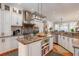 Well-equipped kitchen with stainless appliances, granite countertops, kitchen island, and ample storage space at 2705 Parkers Landing Rd, Mount Pleasant, SC 29466