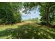 Lush backyard with mature trees and landscaping at 31 Seagrass Ln, Isle of Palms, SC 29451