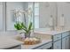 Bathroom featuring double vanity with flowers and a decorative tray for a touch of elegance at 312 Cypress Knee Landing, Summerville, SC 29483