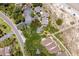 An aerial view of a beach home with mature landscaping and beach access at 341 Seabrook Island Rd, Seabrook Island, SC 29455