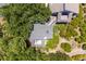 An aerial view of home, featuring an deck, lush surrounding trees, and boardwalk at 341 Seabrook Island Rd, Seabrook Island, SC 29455