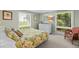Cozy bedroom with lots of natural light at 341 Seabrook Island Rd, Seabrook Island, SC 29455