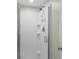 Shower with shelving, towel rack, and modern fixtures at 341 Seabrook Island Rd, Seabrook Island, SC 29455