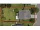 Aerial view highlighting the property's expansive lot and well-maintained lawn at 406 Brookfield Ln, Goose Creek, SC 29445