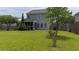 Large backyard with mature trees, perfect for entertaining and outdoor living at 406 Brookfield Ln, Goose Creek, SC 29445