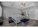 Serene main bedroom features a comfortable bed, ample closet space, and soft natural light at 406 Brookfield Ln, Goose Creek, SC 29445