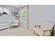 Bright and airy bedroom with large windows and soft, neutral tones at 422 Geddes Ave, Charleston, SC 29407