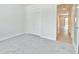 Bedroom displaying plush carpeting and an open doorway leading to the outside at 93 Ashley Hall Plantation Rd # 6, Charleston, SC 29407