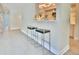 Stylish breakfast bar with seating open to the kitchen area at 93 Ashley Hall Plantation Rd # 6, Charleston, SC 29407