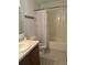Bathroom featuring a shower and tub combo with tile flooring at 106 Teddy Ct, Summerville, SC 29485