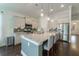 Spacious kitchen with a large island, granite countertops, and stainless steel appliances at 1250 Hammrick Ln, Johns Island, SC 29455
