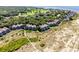 Beautiful beach condo aerial featuring balconies with close proximity to sandy beach and coastline at 1334 Pelican Watch Villas, Seabrook Island, SC 29455
