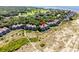 Beautiful beach condo aerial featuring balconies with close proximity to sandy beach and coastline at 1334 Pelican Watch Villas, Seabrook Island, SC 29455