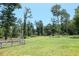 Large backyard with mature trees and level lawn at 153 Willow Brook Way, Cordesville, SC 29434