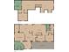 Detailed floorplan showcasing the layout of the home's rooms and screened-in porch at 153 Willow Brook Way, Cordesville, SC 29434