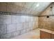New shower with tiled walls and unique trim design at 153 Willow Brook Way, Cordesville, SC 29434