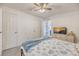 Inviting bedroom with neutral colors, and easy access to a storage closet at 1617 Refuge Run, Charleston, SC 29412