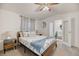Comfortable bedroom featuring a stylish bed and easy access to an en suite bathroom at 1617 Refuge Run, Charleston, SC 29412