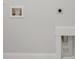 A detailed view of the laundry hookups and connections in the laundry room at 212 Terrace View Dr, Summerville, SC 29486