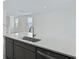 Close-up of a kitchen island with a stainless steel sink and faucet at 222 Terrace View Dr, Summerville, SC 29486