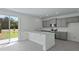 Modern kitchen with a large island, stainless steel appliances, and natural light at 222 Terrace View Dr, Summerville, SC 29486
