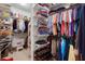 Spacious walk-in closet with ample shelving and hanging space for organized storage at 2340 Marsh Hen Dr, Seabrook Island, SC 29455