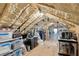 Spacious attic featuring ample storage space and insulation at 2407 Cameron Blvd, Isle of Palms, SC 29451