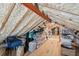 Finished attic offering plenty of storage options and room for organization at 2407 Cameron Blvd, Isle of Palms, SC 29451