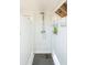 Outdoor shower area is white and offers a private rinsing space at 2407 Cameron Blvd, Isle of Palms, SC 29451