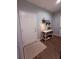 Inviting entryway with a white console table and coat hooks at 2460 Bama Rd, Cottageville, SC 29435