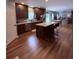Spacious kitchen with a center island, stainless steel appliances, and wood cabinets at 2460 Bama Rd, Cottageville, SC 29435