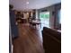 Living room area with wooden floors and a large sectional couch at 2460 Bama Rd, Cottageville, SC 29435