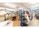 Basement featuring an organized workshop area with a variety of tools and storage solutions at 274 Harvest Rd, Moncks Corner, SC 29461