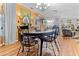 Elegant dining room with stylish decor and ample natural light at 274 Harvest Rd, Moncks Corner, SC 29461