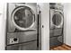 Bright laundry room with modern front-loading washer and dryer at 274 Harvest Rd, Moncks Corner, SC 29461