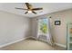 Bedroom with neutral paint, carpet, natural light, and a ceiling fan at 339 Mount Royall Dr, Mount Pleasant, SC 29464