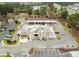 Aerial view of a modern carwash facility with covered bays and ample parking space at 364 Deep River Rd, Summerville, SC 29486