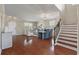 Bright and welcoming living and dining area with hardwood floors and natural light at 364 Deep River Rd, Summerville, SC 29486