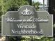 Welcome sign to the historic Westside neighborhood at 7 Dingle St, Charleston, SC 29403