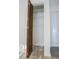 Neat closet with a louvered door, offering ample storage with wire shelving at 7950 Parklane Ct # C, North Charleston, SC 29418