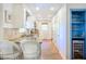 Bright kitchen featuring granite countertops, stainless steel appliances and a convenient wine cooler at 938 Sea Gull Dr, Mount Pleasant, SC 29464