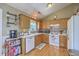 Efficiently designed kitchen offering ample storage, updated appliances, and natural light at 1004 Providence Way, Summerville, SC 29483
