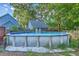 Above ground pool in backyard offers a refreshing escape during the summer months at 106 Cicero Ct, Goose Creek, SC 29445
