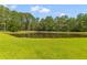 Scenic view of a pond with trees and a lawn at 110 Huntington Ct, Walterboro, SC 29488