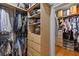 Spacious walk-in closet with custom shelving and ample storage space at 110 Huntington Ct, Walterboro, SC 29488