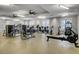 Well-equipped fitness center with a variety of machines and ample space at 110 True Blue Lp, Summerville, SC 29486